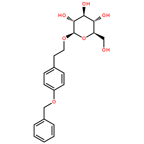 2-(4-benzyloxyphenyl)ethyl β-D-glucopyranoside