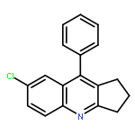 1H-Cyclopenta[b]quinoline, 7-chloro-2,3-dihydro-9-phenyl-