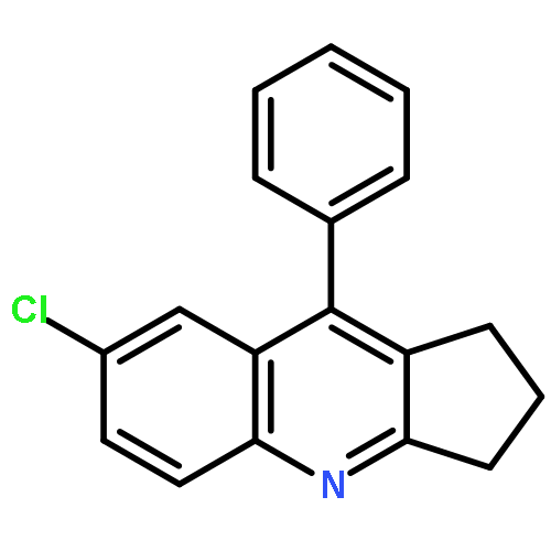 1H-Cyclopenta[b]quinoline, 7-chloro-2,3-dihydro-9-phenyl-