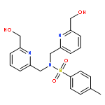 Benzenesulfonamide,N,N-bis[[6-(hydroxymethyl)-2-pyridinyl]methyl]-4-methyl-