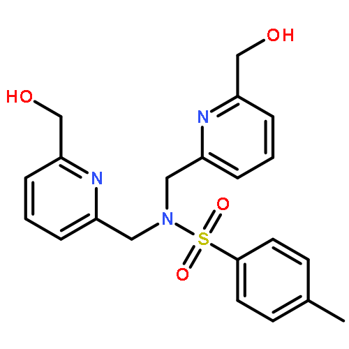 Benzenesulfonamide,N,N-bis[[6-(hydroxymethyl)-2-pyridinyl]methyl]-4-methyl-