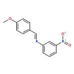 (4-Methoxy-benzylidene)-(3-nitro-phenyl)-amine