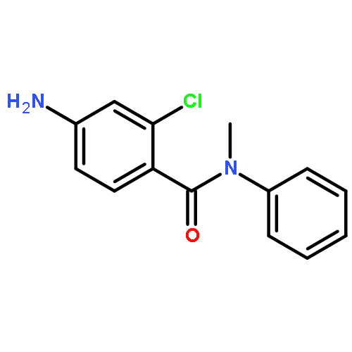 Benzamide, 4-amino-2-chloro-N-methyl-N-phenyl-