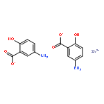 zinc 5-amino-2-hydroxy-benzoate