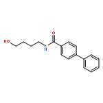 [1,1'-Biphenyl]-4-carboxamide, N-(4-hydroxybutyl)-