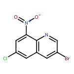 3-Bromo-6-chloro-8-nitroquinoline