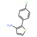 3-Thiophenamine, 2-(4-chlorophenyl)-