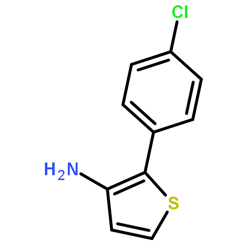 3-Thiophenamine, 2-(4-chlorophenyl)-