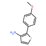 3-Thiophenamine, 2-(4-methoxyphenyl)-