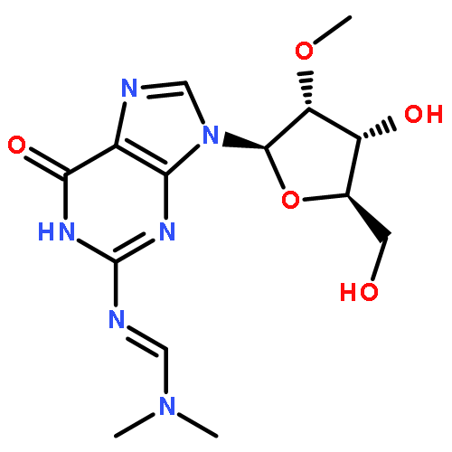 Guanosine, N-[(dimethylamino)methylene]-2'-O-methyl-