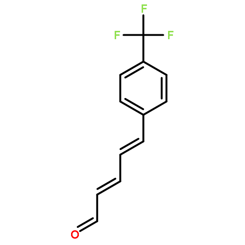 2,4-Pentadienal, 5-[4-(trifluoromethyl)phenyl]-, (2E,4E)-