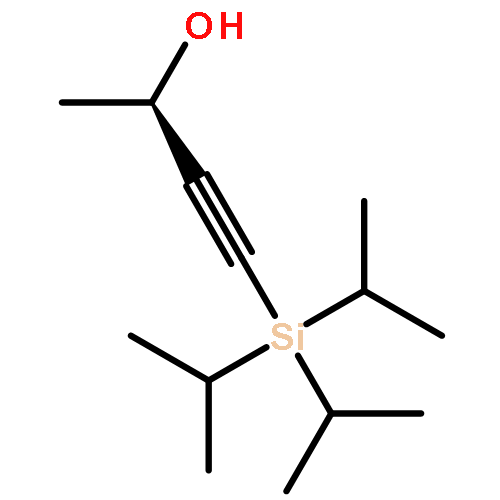 3-Butyn-2-ol, 4-[tris(1-methylethyl)silyl]-, (2R)-