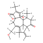 (3aR)-3a,10a-Dihydroxy-5-hydroxymethyl-7c-isopropenyl-2,10t-dimethyl-(3ar,6ac,10at,10bt)-3a,4,6a,7,9,10,10a,10b-octahydro-benz[e]azulen-3,8-dion, Crotophorbolon