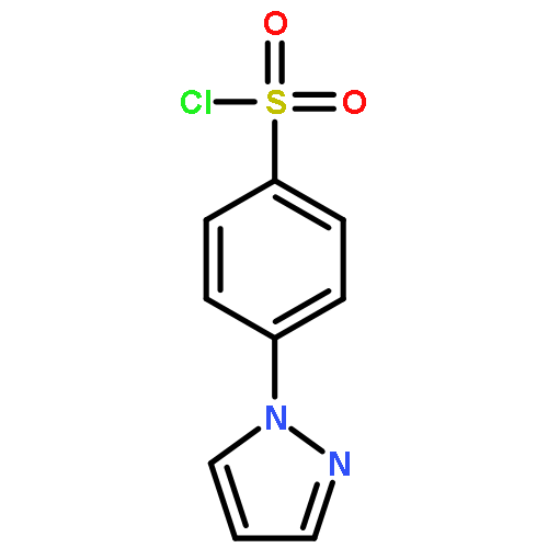 4-(1H-Pyrazol-1-yl)benzene-1-sulfonyl chloride