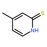 2(1H)-Pyridinethione,4-methyl-