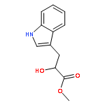 1H-Indole-3-propanoic acid, a-hydroxy-, methyl ester