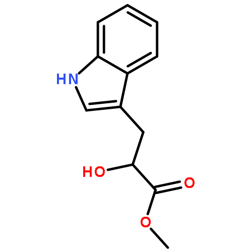 1H-Indole-3-propanoic acid, a-hydroxy-, methyl ester