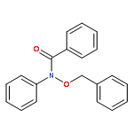 Benzamide, N-phenyl-N-(phenylmethoxy)-