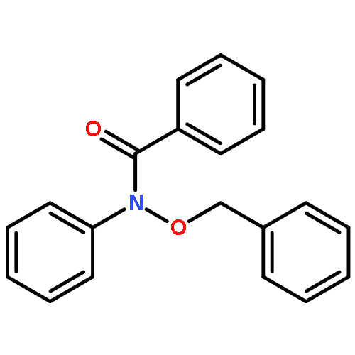 Benzamide, N-phenyl-N-(phenylmethoxy)-