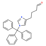 1H-Imidazole-4-butanal, 1-(triphenylmethyl)-