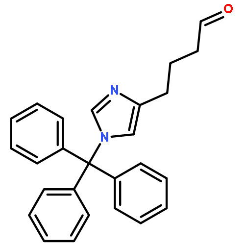 1H-Imidazole-4-butanal, 1-(triphenylmethyl)-