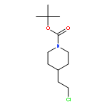 1-Piperidinecarboxylic acid, 4-(2-chloroethyl)-, 1,1-dimethylethyl ester