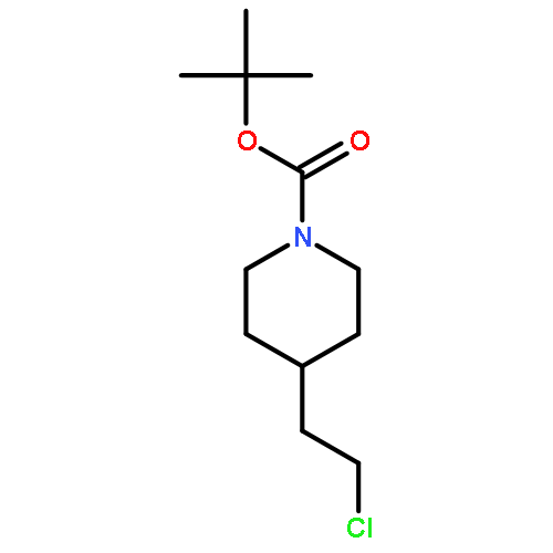 1-Piperidinecarboxylic acid, 4-(2-chloroethyl)-, 1,1-dimethylethyl ester