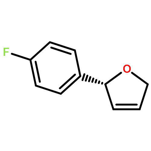 Furan, 2-(4-fluorophenyl)-2,5-dihydro-, (R)-