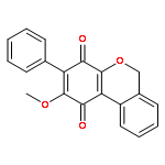 2-methoxy-3-phenyl-1H-benzo[c]chromene-1,4(6H)-dione