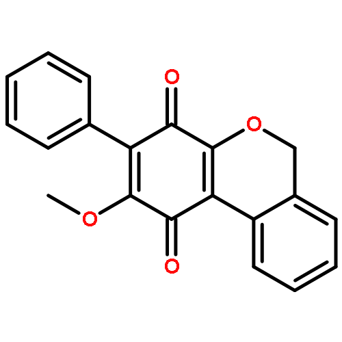 2-methoxy-3-phenyl-1H-benzo[c]chromene-1,4(6H)-dione