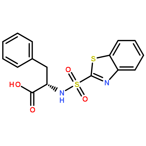 L-Phenylalanine, N-(2-benzothiazolylsulfonyl)-