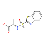 L-Alanine, N-(2-benzothiazolylsulfonyl)-