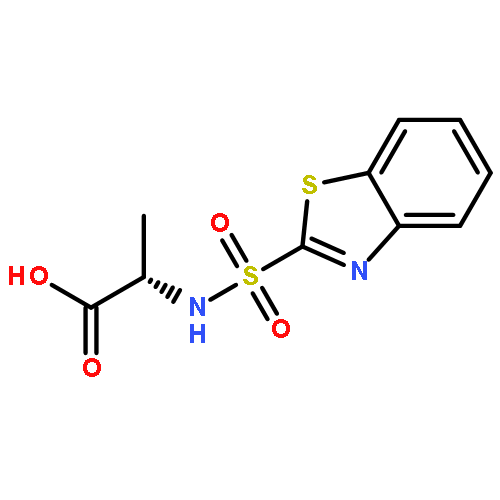 L-Alanine, N-(2-benzothiazolylsulfonyl)-