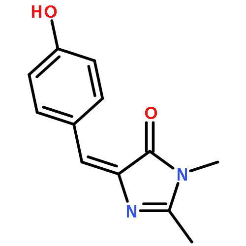 4H-Imidazol-4-one,3,5-dihydro-5-[(4-hydroxyphenyl)methylene]-2,3-dimethyl-