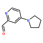 2-FORMYL-4-PYRROLIDIN-1-YL PYRIDINE