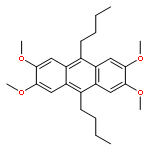 ANTHRACENE, 9,10-DIBUTYL-2,3,6,7-TETRAMETHOXY-