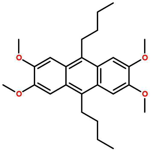 ANTHRACENE, 9,10-DIBUTYL-2,3,6,7-TETRAMETHOXY-