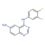 4,6-Quinazolinediamine, N4-(3,4-difluorophenyl)-