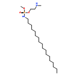 Phosphoramidic acid, octadecyl-, methyl 2-(methylamino)ethyl ester