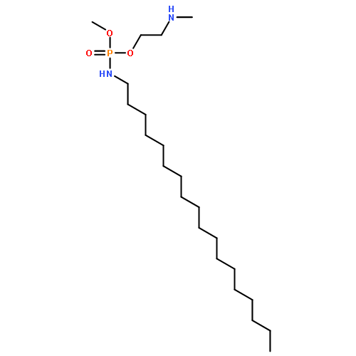 Phosphoramidic acid, octadecyl-, methyl 2-(methylamino)ethyl ester