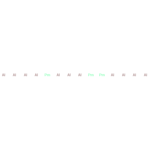 Aluminum, compd. with promethium (11:3)