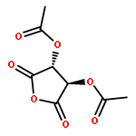 2,5-Furandione, 3,4-bis(acetyloxy)dihydro-, (3R,4R)-rel-