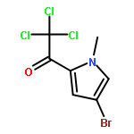 1-(4-bromo-1-methylpyrrol-2-yl)-2,2,2-trichloroethanone