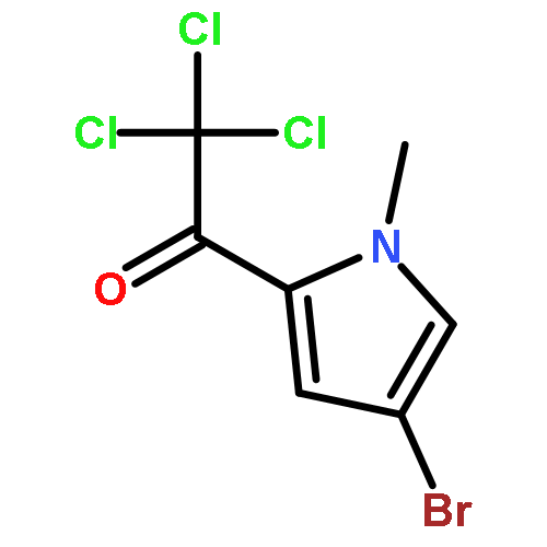 1-(4-bromo-1-methylpyrrol-2-yl)-2,2,2-trichloroethanone