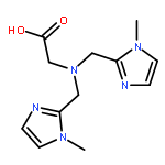 Glycine, N,N-bis[(1-methyl-1H-imidazol-2-yl)methyl]-