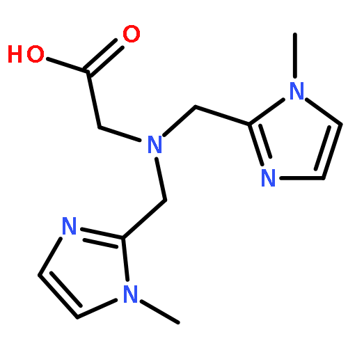 Glycine, N,N-bis[(1-methyl-1H-imidazol-2-yl)methyl]-