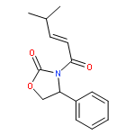 2-Oxazolidinone, 3-[(2E)-4-methyl-1-oxo-2-pentenyl]-4-phenyl-, (4S)-