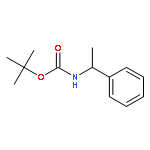 Carbamic acid, [(1R)-1-phenylethyl]-, 1,1-dimethylethyl ester