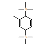 Silane, (2-methyl-2,5-cyclohexadiene-1,4-diyl)bis[trimethyl-