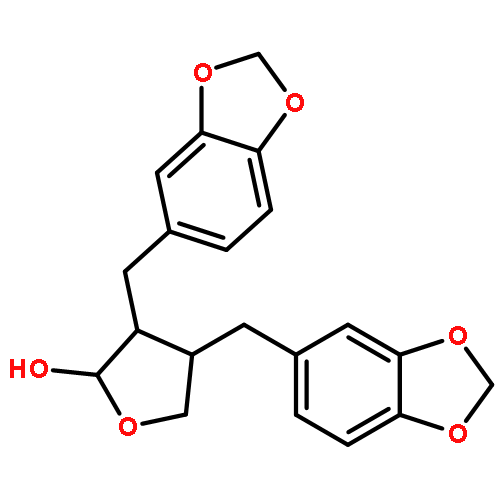 2-Furanol,3,4-bis(1,3-benzodioxol-5-ylmethyl)tetrahydro-, (2S,3R,4R)-